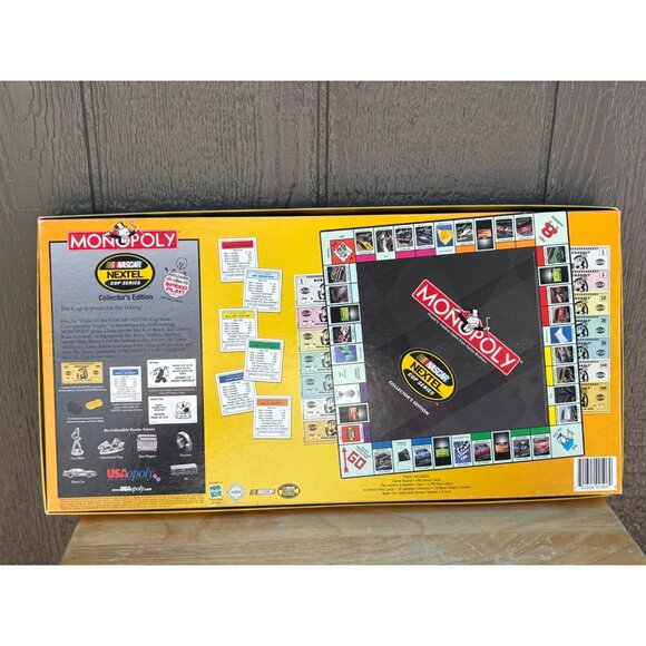 Monopoly NASCAR Nextel Cup Series Collector's Edition Board Game 6 Pewter Tokens - Picture 12 of 15